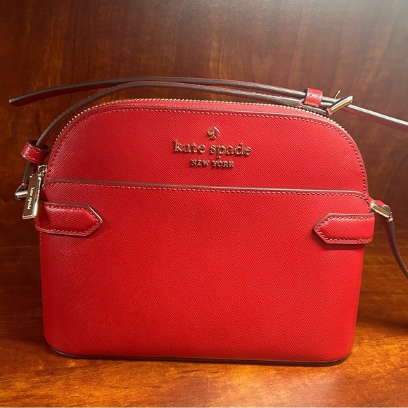 kate spade Handbags - Kate Spade Cherry Red Crossbody Bag NWOT